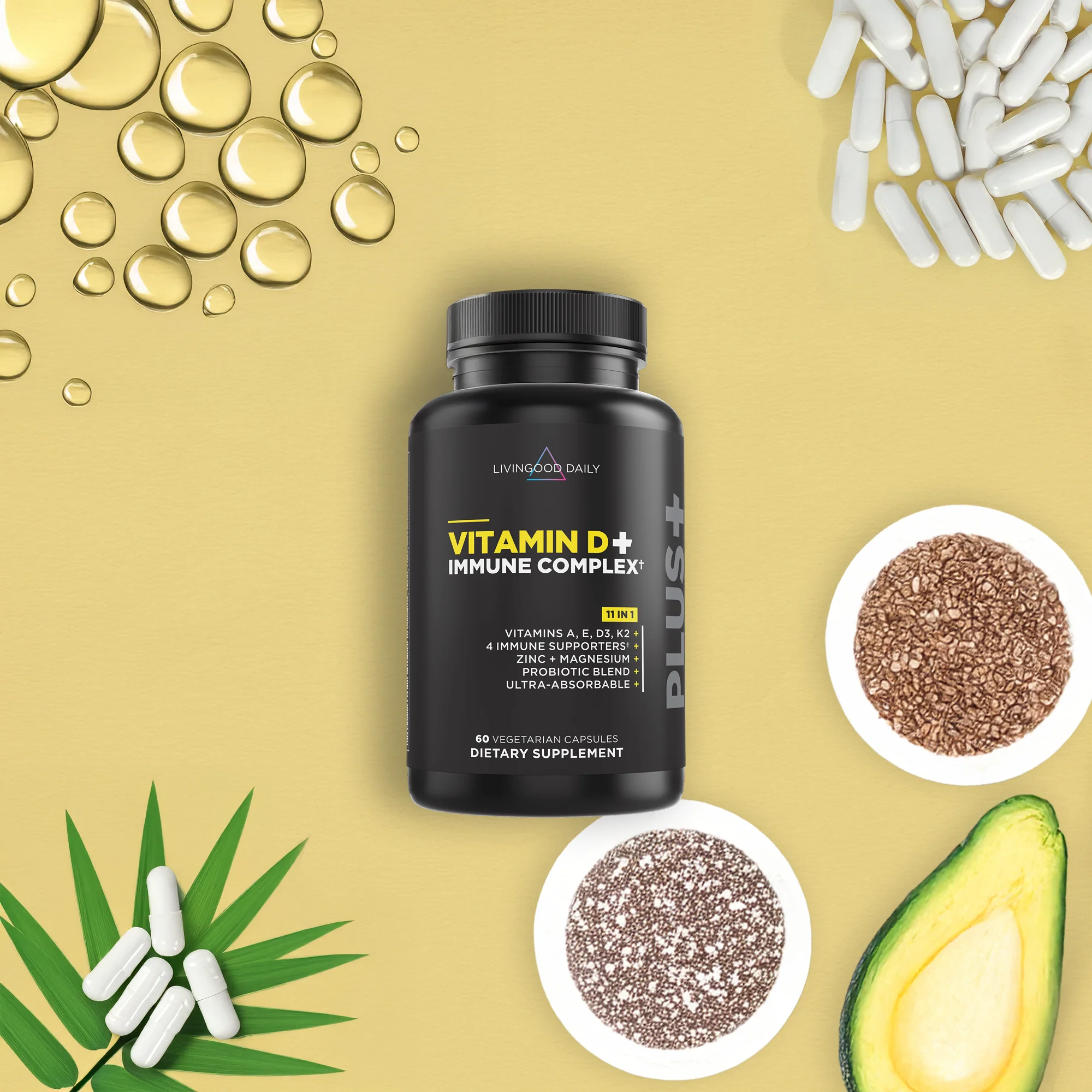 Livingood Daily Vitamin D + Immune Complex - Image 3