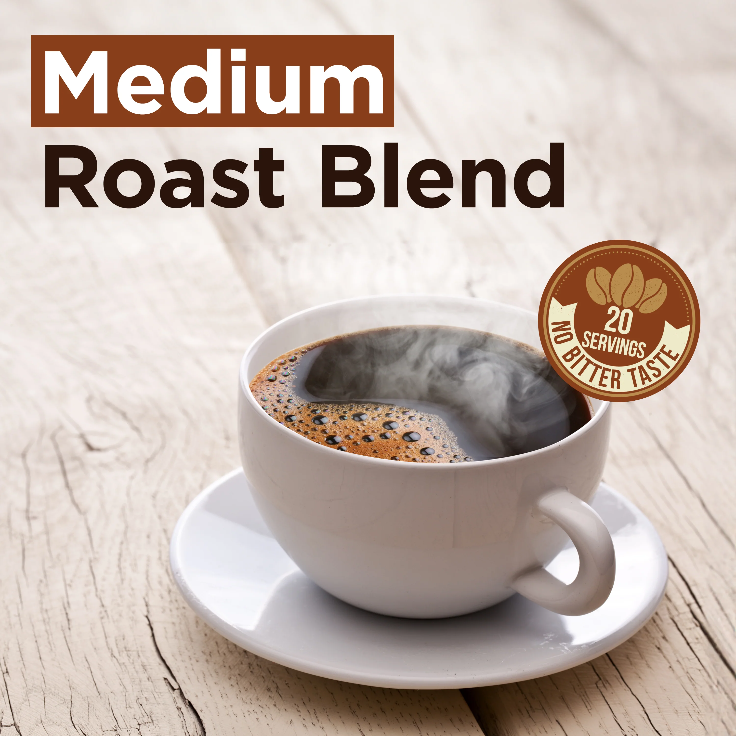Livingood Daily Coffee + Moringa Whole Bean Medium Roast - Image 4