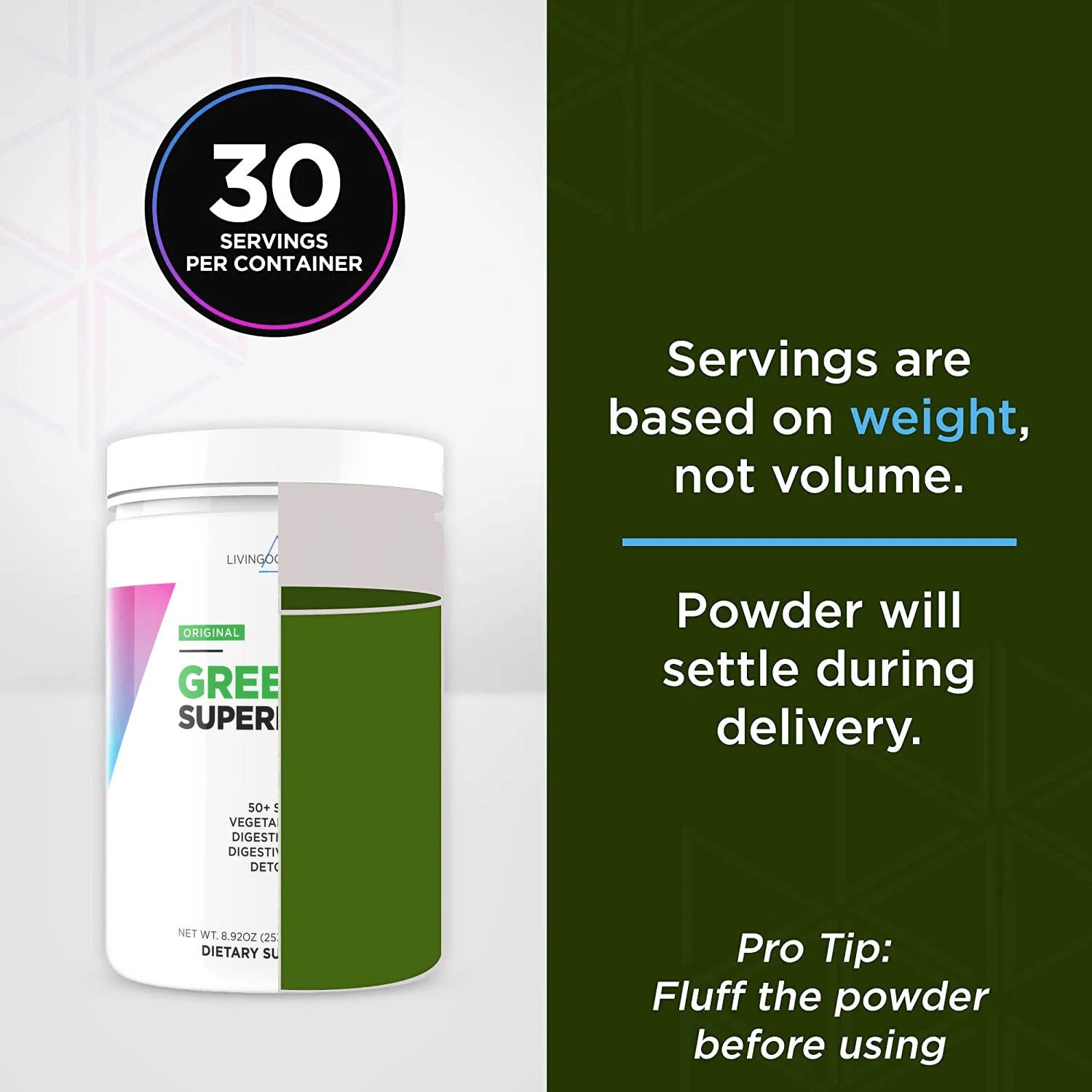 Livingood Daily Greens + Superfoods (Original) - Image 3