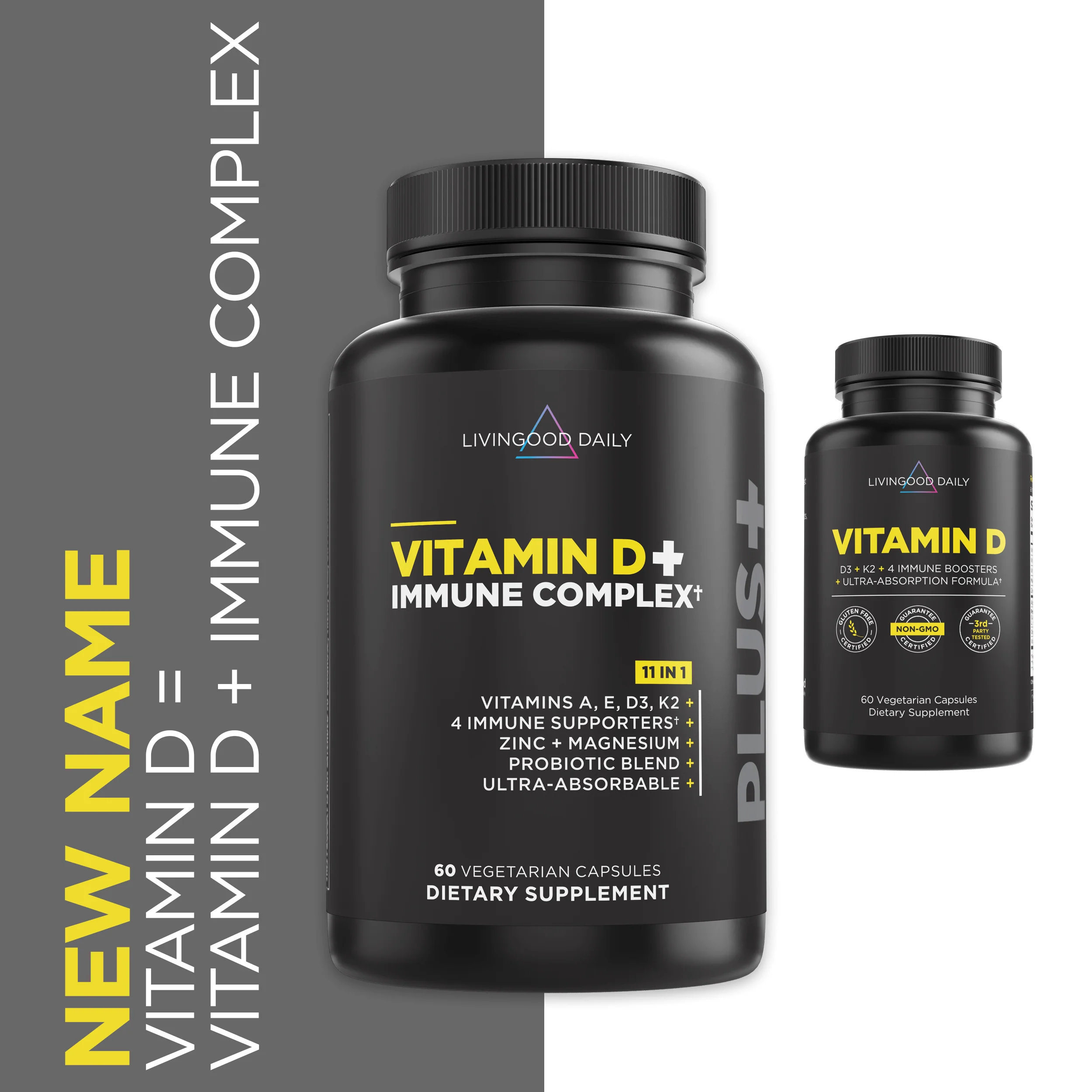 Livingood Daily Vitamin D + Immune Complex (6-pk) - Image 3